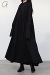 Marc le bihan double collar robe 2130 black
